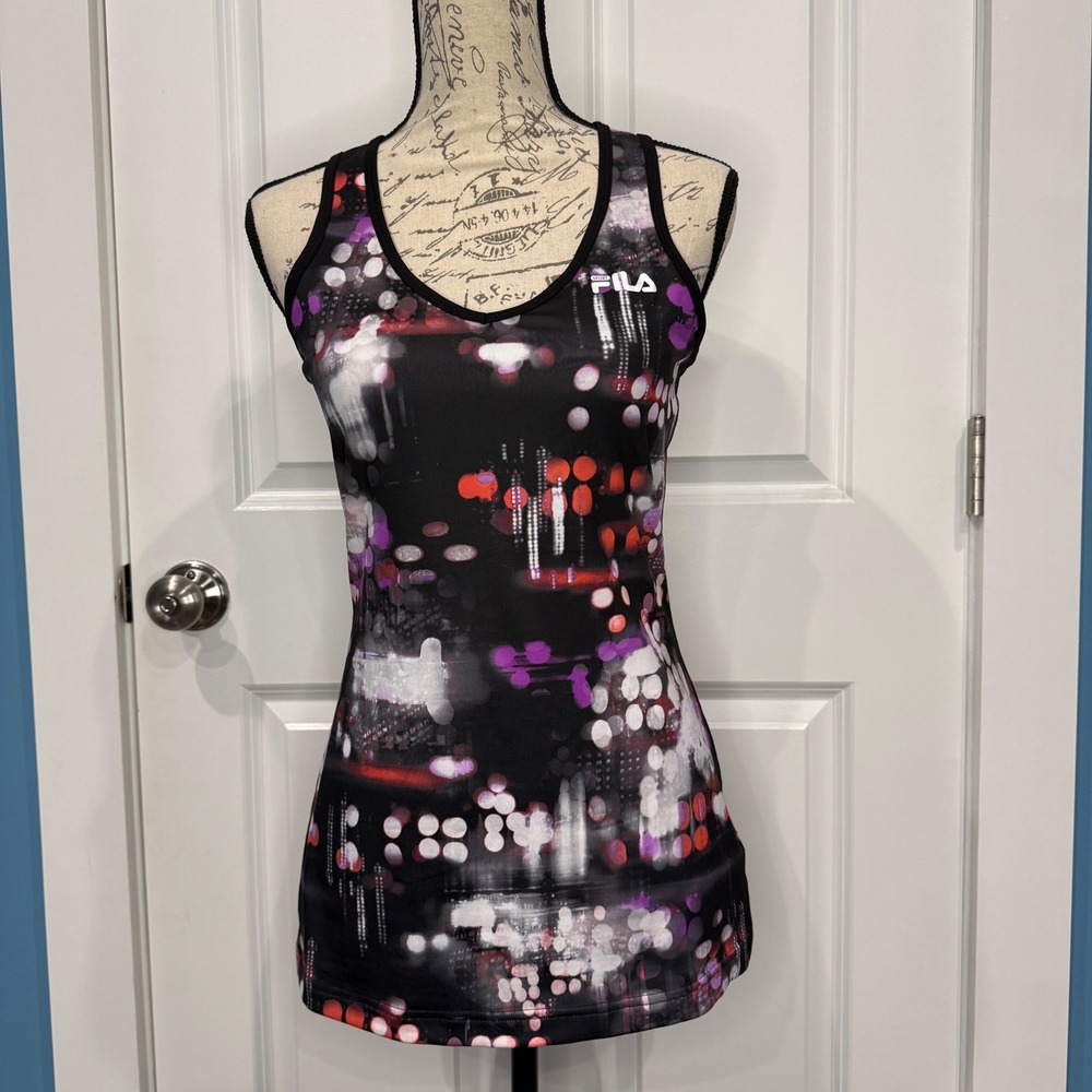 Fila Sport Performance Womens Racerback Tank Top Size Medium